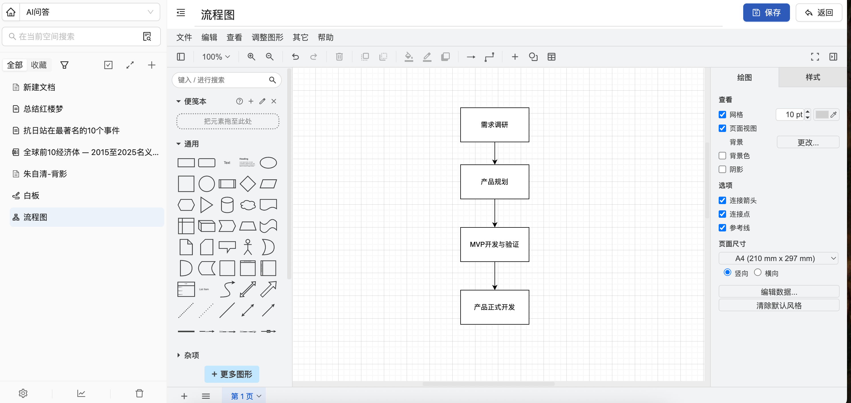 流程图产品截图